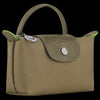 Artichoke Le Pliage Green Pouch with handle